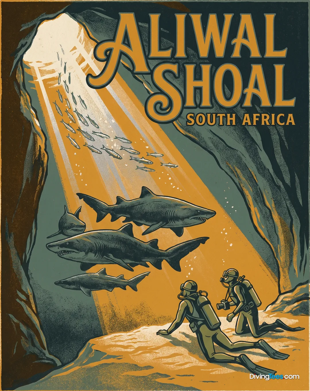 Aliwal Shoal South Africa poster