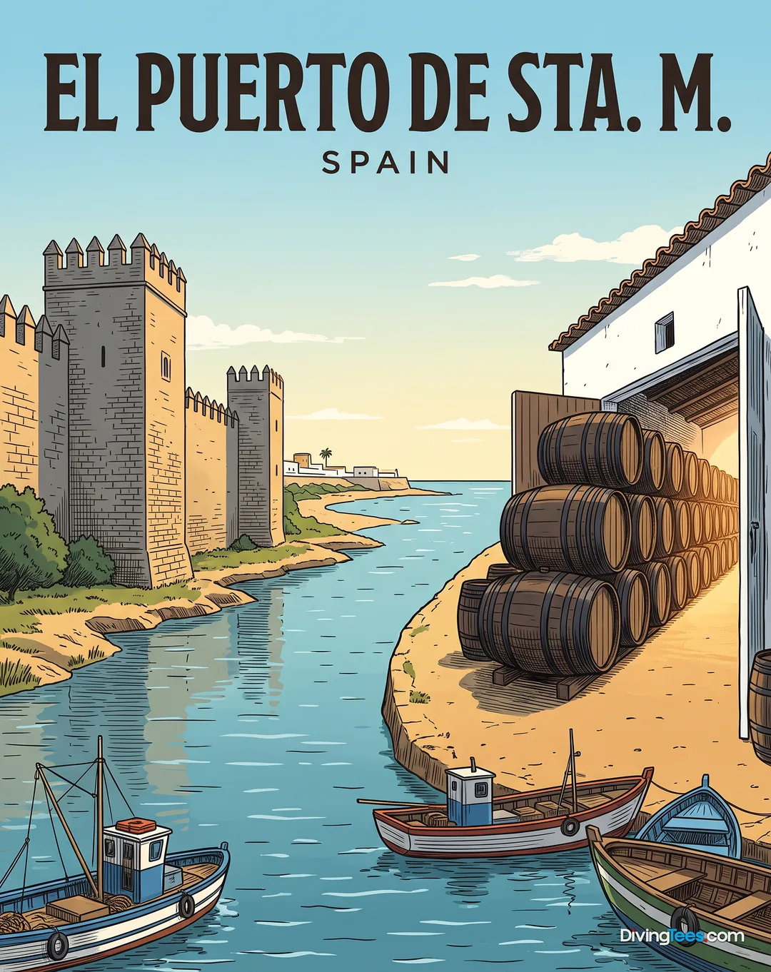 El Puerto de Sta. M.