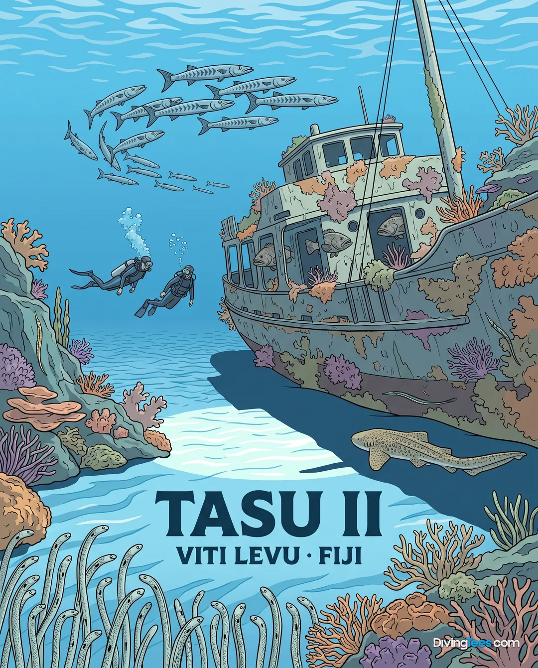 Affiche Tasu II Viti Levu, Figi