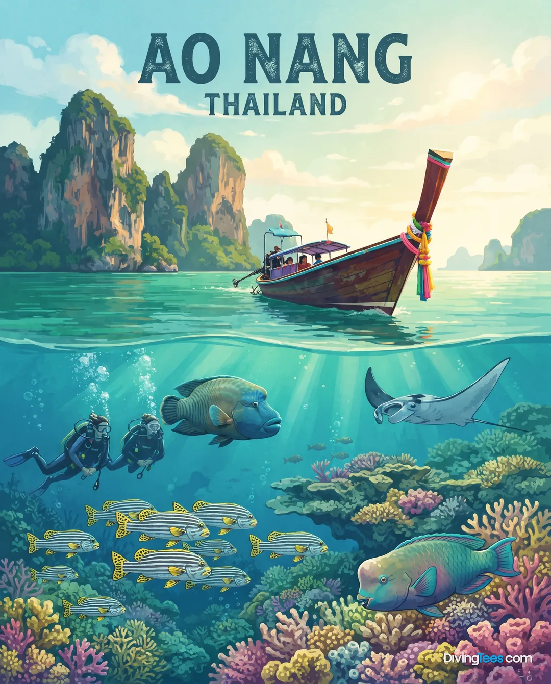 Ao Nang Thailand poster