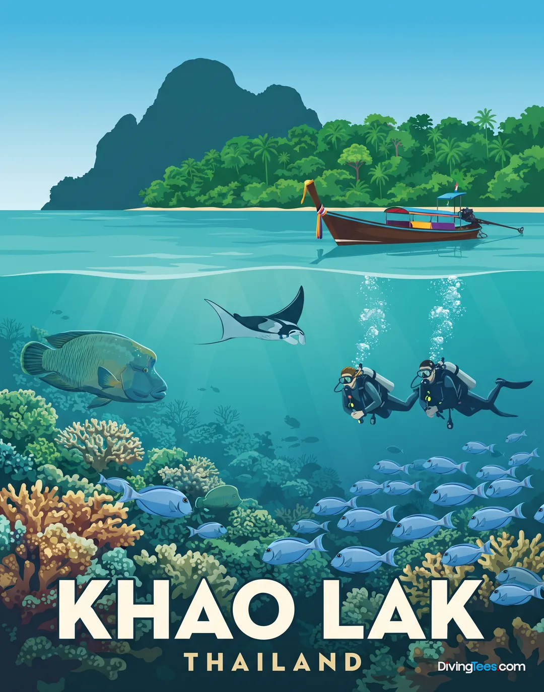 Khao Lak Thailand poster