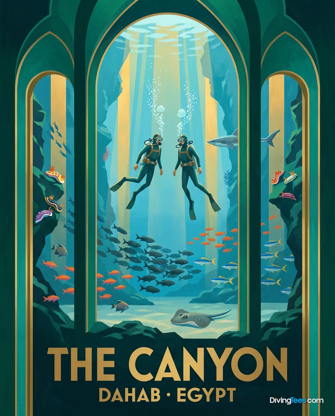 The Canyon de Dahab