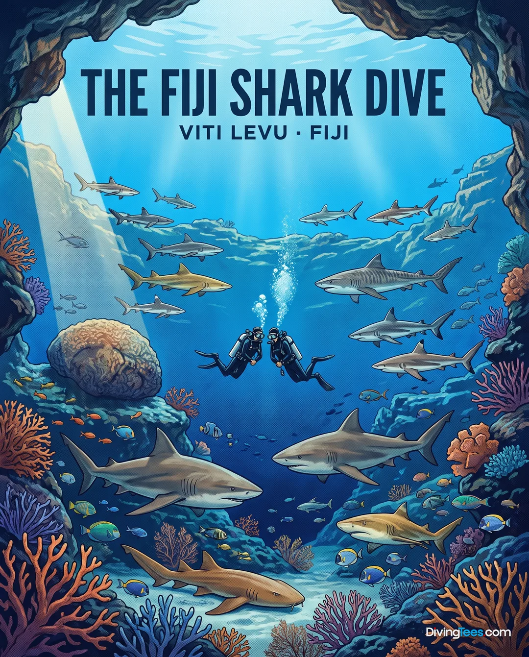 The Fiji Shark Dive