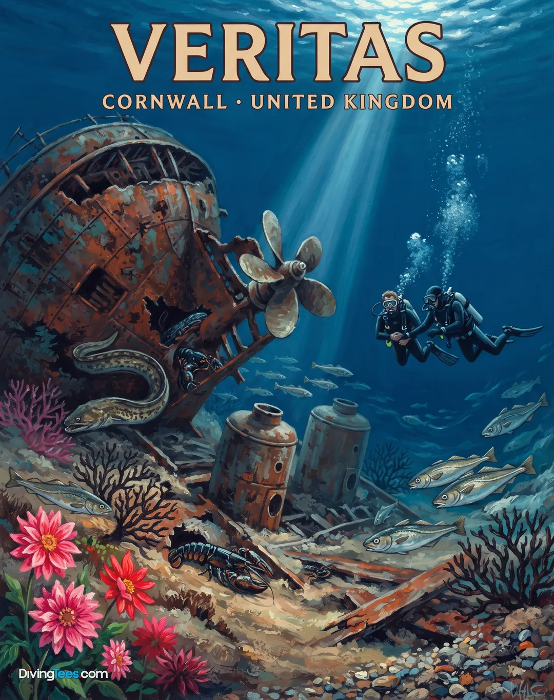 Affiche Veritas Cornwall, Regno Unito