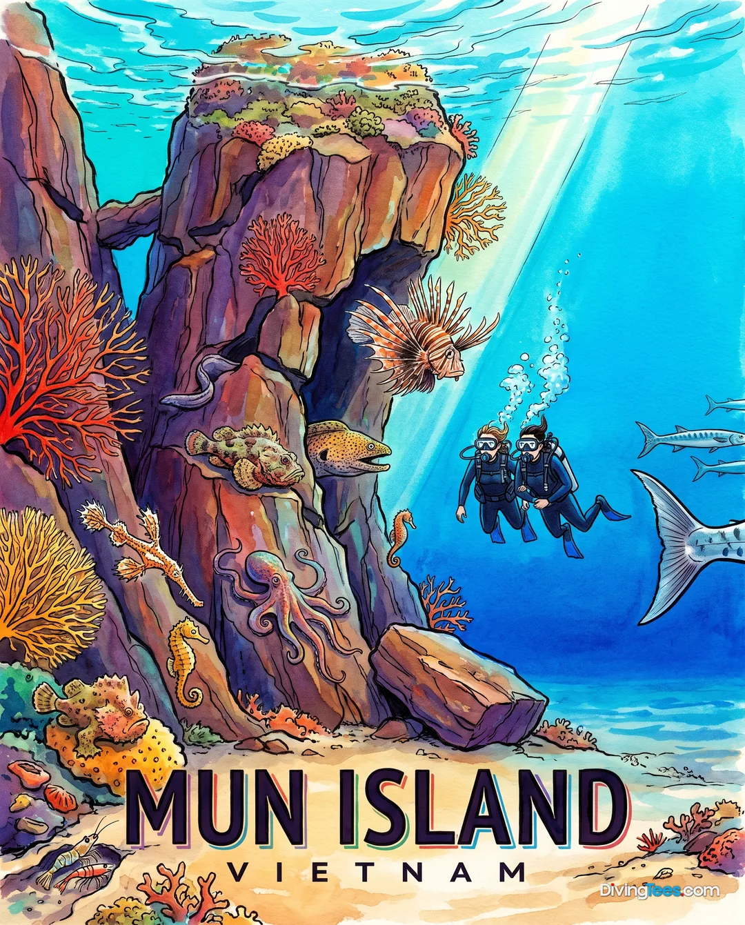 Mun Island Vietnam poster