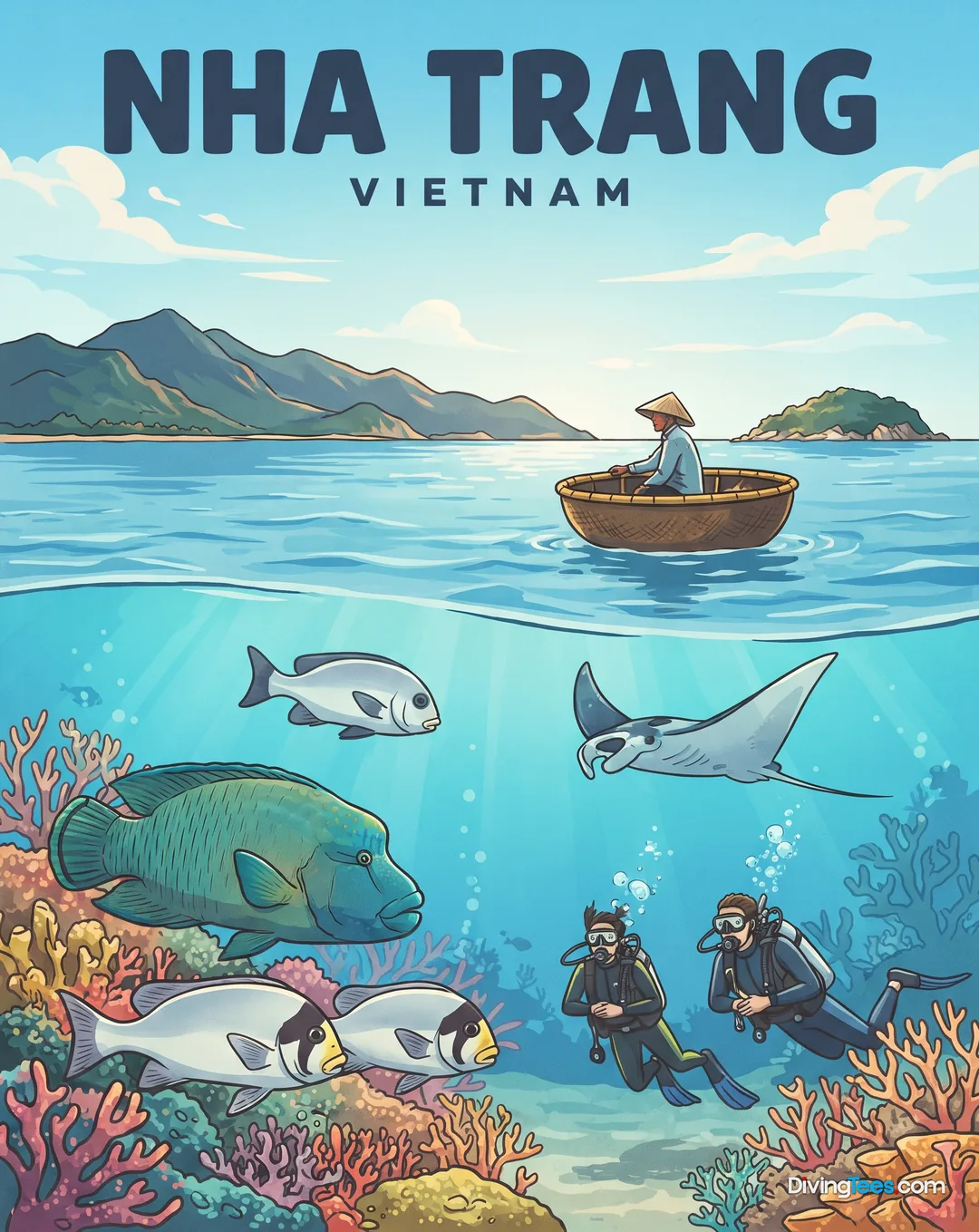 Nha Trang Vietnam poster