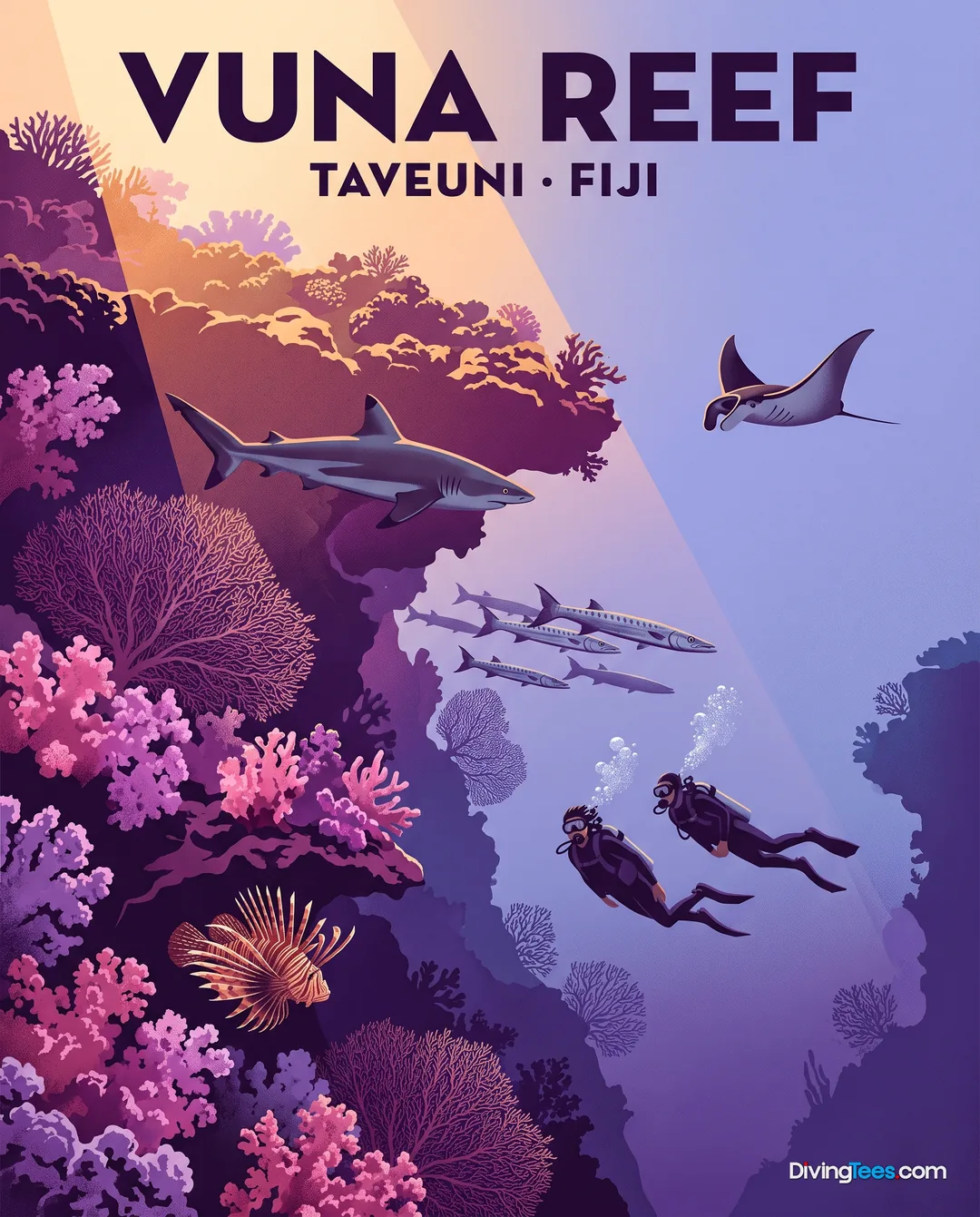 Affiche Vuna Reef Taveuni, Fiji